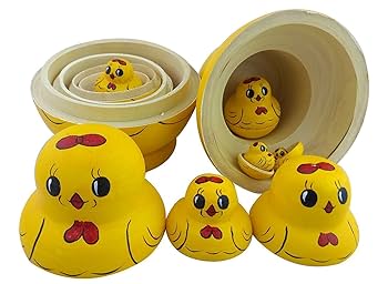 幸運を招くお守り かわいいマトリョーシカ 10体 Amazon.co.jp: マトリョーシカ 10個ロシアの入れ子人形かわいい